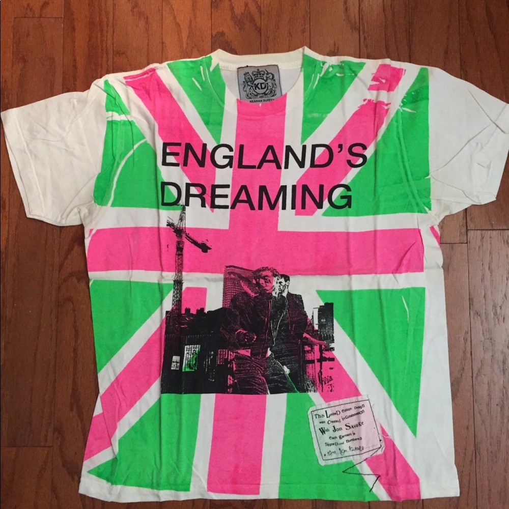 Keenan Duffty flag tee sz L